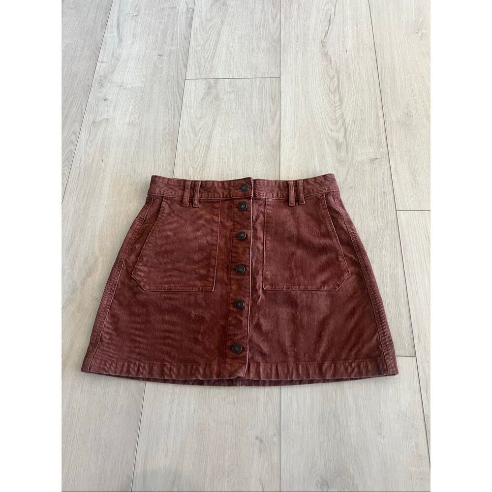 America eagle womens corduroy skirt size 6